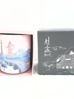 Starbucks Seoul Korea Exclusive City Mug 355ml Pink NEW IN BOX